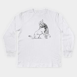 t-shirt dog lovers Kids Long Sleeve T-Shirt